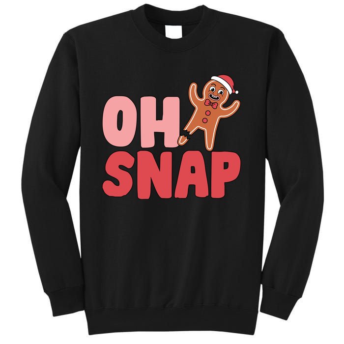 Oh Snap Christmas Funny Tall Sweatshirt