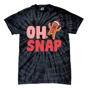 Oh Snap Christmas Funny Tie-Dye T-Shirt