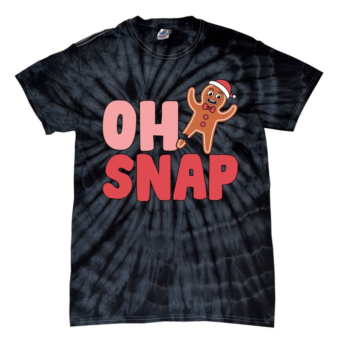 Oh Snap Christmas Funny Tie-Dye T-Shirt