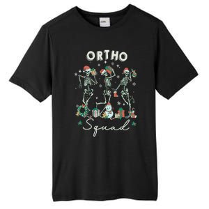 Ortho Squad Christmas Skeleton Orthopedics Nurse Rn Crew Cute Gift Tall Fusion ChromaSoft Performance T-Shirt