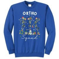 Ortho Squad Christmas Skeleton Orthopedics Nurse Rn Crew Cute Gift Tall Sweatshirt