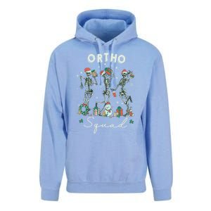 Ortho Squad Christmas Skeleton Orthopedics Nurse Rn Crew Cute Gift Unisex Surf Hoodie