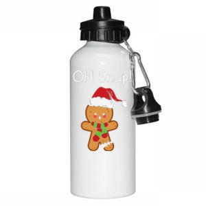 Oh Snap Christmas Aluminum Water Bottle