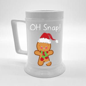 Oh Snap Christmas Beer Stein