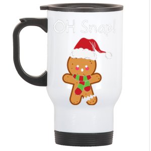 Oh Snap Christmas Stainless Steel Travel Mug