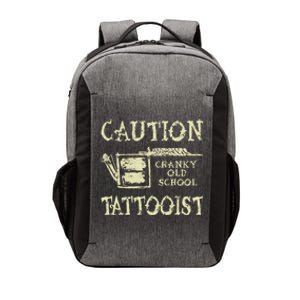 Old School Cranky Traditional Tattooist Machine Funny Quote Vector Backpack