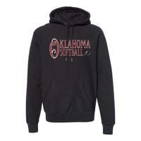 Oklahoma Softball College School Local State Teams Premium Hoodie