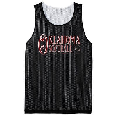 Oklahoma Softball College School Local State Teams Mesh Reversible Basketball Jersey Tank