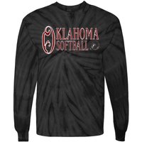 Oklahoma Softball College School Local State Teams Tie-Dye Long Sleeve Shirt