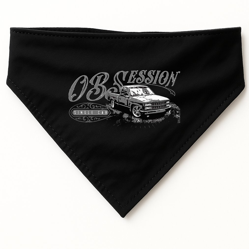 Obs Single Cab Truck Old Body Style Retro Vintage Ck Truck USA-Made Doggie Bandana