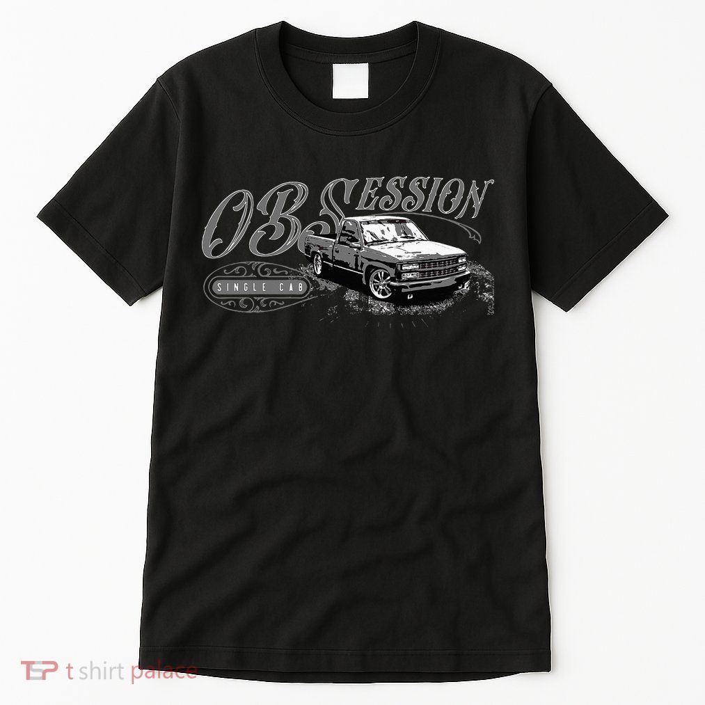 Obs Single Cab Truck Old Body Style Retro Vintage Ck Truck Tall T-Shirt