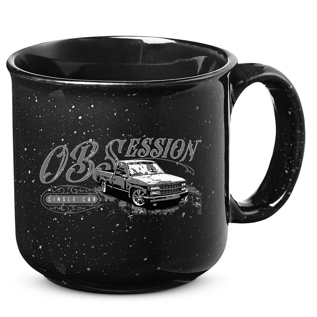 Obs Single Cab Truck Old Body Style Retro Vintage Ck Truck 15oz Campfire Ceramic Mug