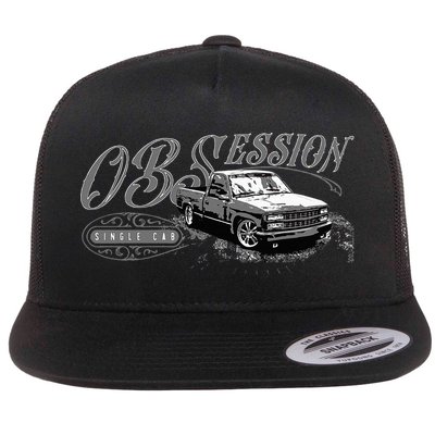 Obs Single Cab Truck Old Body Style Retro Vintage Ck Truck Flatbill Hat