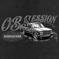 Obs Single Cab Truck Old Body Style Retro Vintage Ck Truck Hat