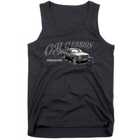 Obs Single Cab Truck Old Body Style Retro Vintage Ck Truck Tank Top