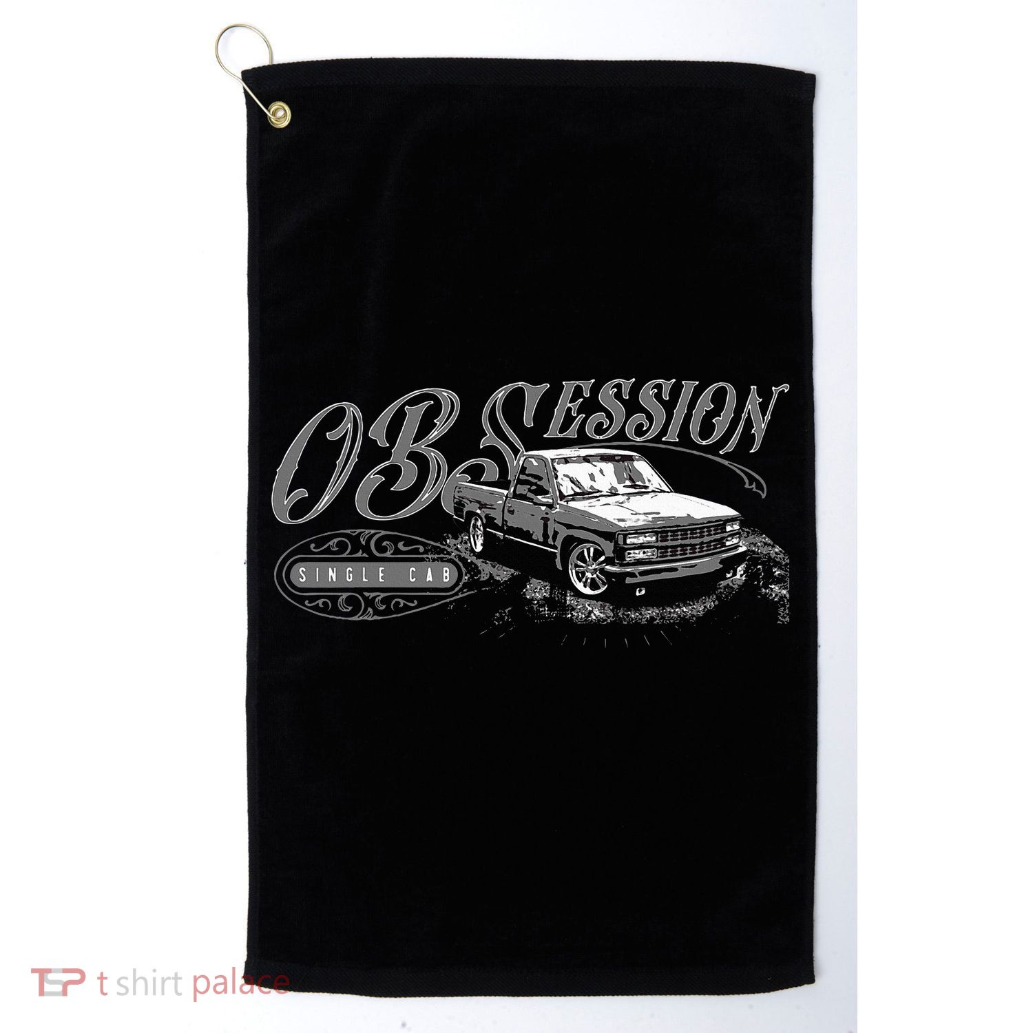 Obs Single Cab Truck Old Body Style Retro Vintage Ck Truck Golf Towel