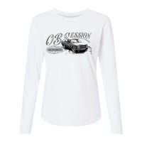 Obs Single Cab Truck Old Body Style Retro Vintage Ck Truck Womens Cotton Relaxed Long Sleeve T-Shirt