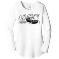 Obs Single Cab Truck Old Body Style Retro Vintage Ck Truck Women's Perfect Tri Tunic Long Sleeve Shirt