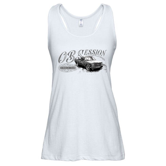 Obs Single Cab Truck Old Body Style Retro Vintage Ck Truck Ladies Essential Flowy Tank