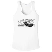 Obs Single Cab Truck Old Body Style Retro Vintage Ck Truck Ladies PosiCharge Competitor Racerback Tank