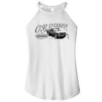 Obs Single Cab Truck Old Body Style Retro Vintage Ck Truck Women's Perfect Tri Rocker Tank