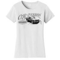 Obs Single Cab Truck Old Body Style Retro Vintage Ck Truck Women's T-Shirt