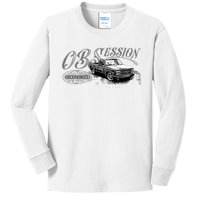 Obs Single Cab Truck Old Body Style Retro Vintage Ck Truck Kids Long Sleeve Shirt