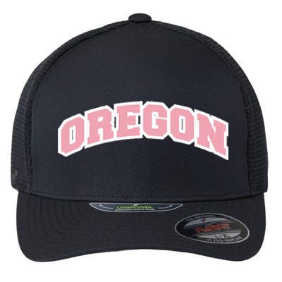 Oregon Sports Classic Varsity College Style Flexfit Unipanel Trucker Cap