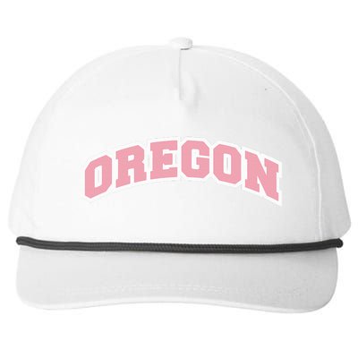 Oregon Sports Classic Varsity College Style Snapback Five-Panel Rope Hat