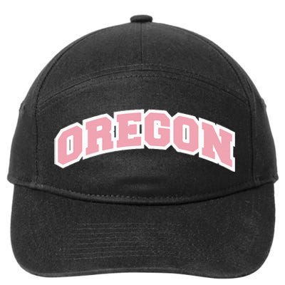 Oregon Sports Classic Varsity College Style 7-Panel Snapback Hat