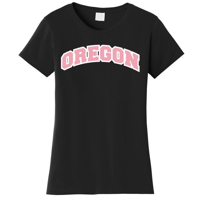 Oregon Sports Classic Varsity College Style Women's T-Shirt