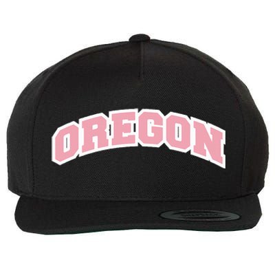 Oregon Sports Classic Varsity College Style Wool Snapback Cap