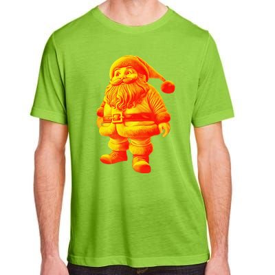 Orange Santa Claus A Funny Holiday Adult ChromaSoft Performance T-Shirt