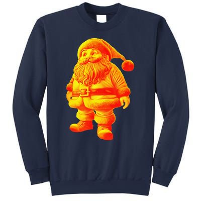 Orange Santa Claus A Funny Holiday Sweatshirt