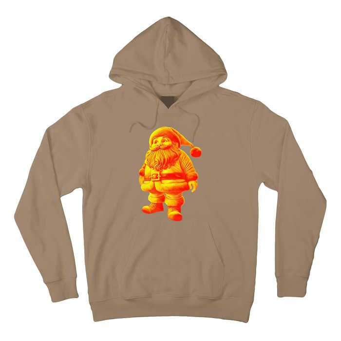 Orange Santa Claus A Funny Holiday Hoodie