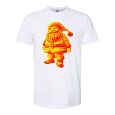 Orange Santa Claus A Funny Holiday Softstyle CVC T-Shirt