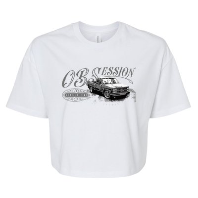 Obs Single Cab Truck Old Body Style Bella+Canvas Jersey Crop Tee