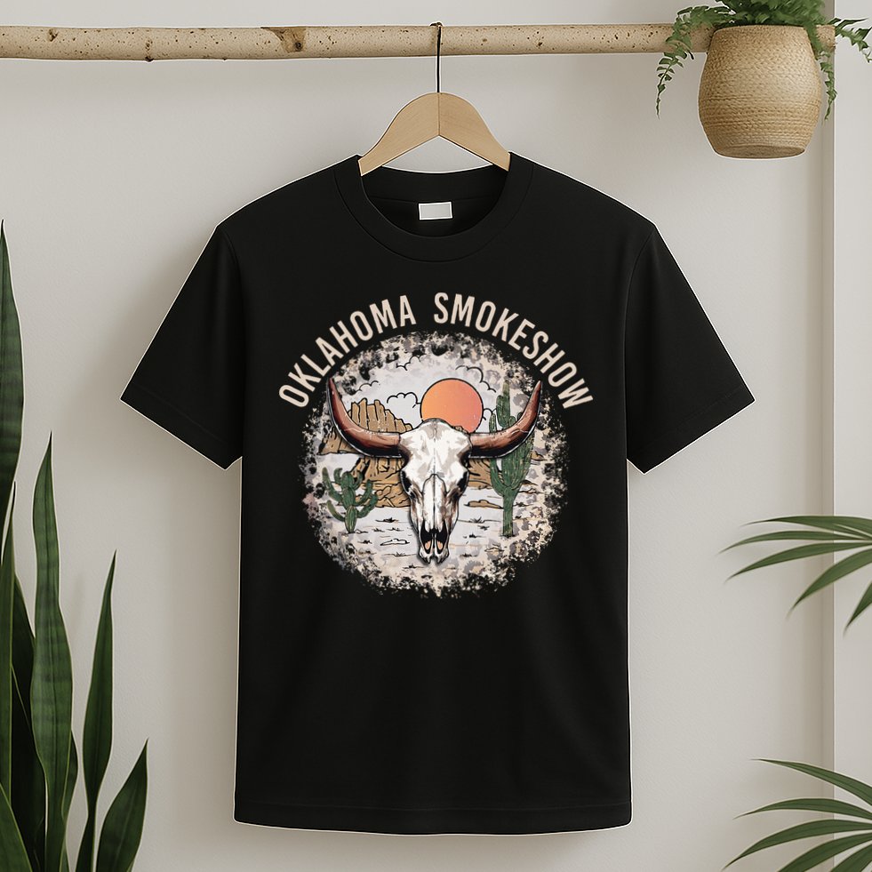 Oklahoma Smokeshow Deserts West Cactus T-Shirt