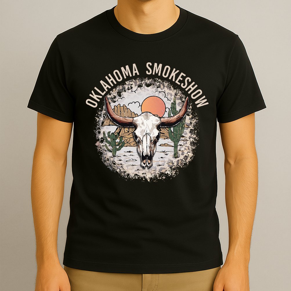 Oklahoma Smokeshow Deserts West Cactus T-Shirt