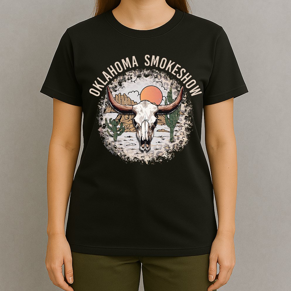 Oklahoma Smokeshow Deserts West Cactus T-Shirt