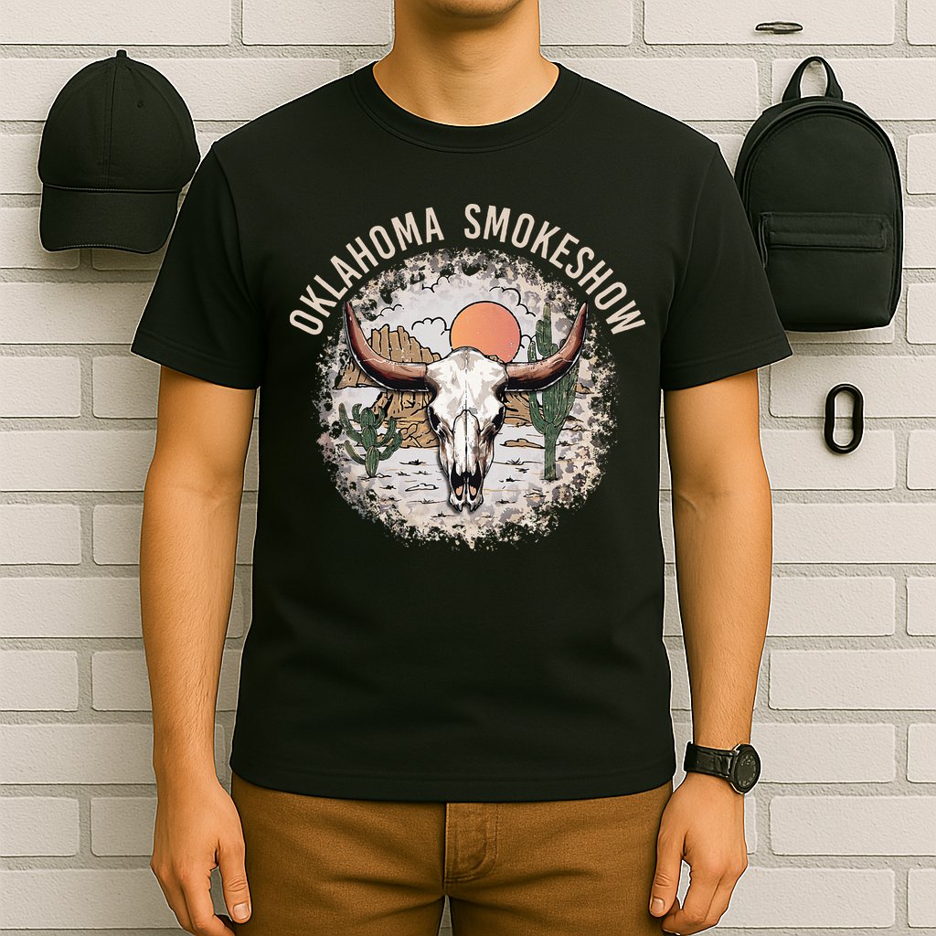 Oklahoma Smokeshow Deserts West Cactus T-Shirt