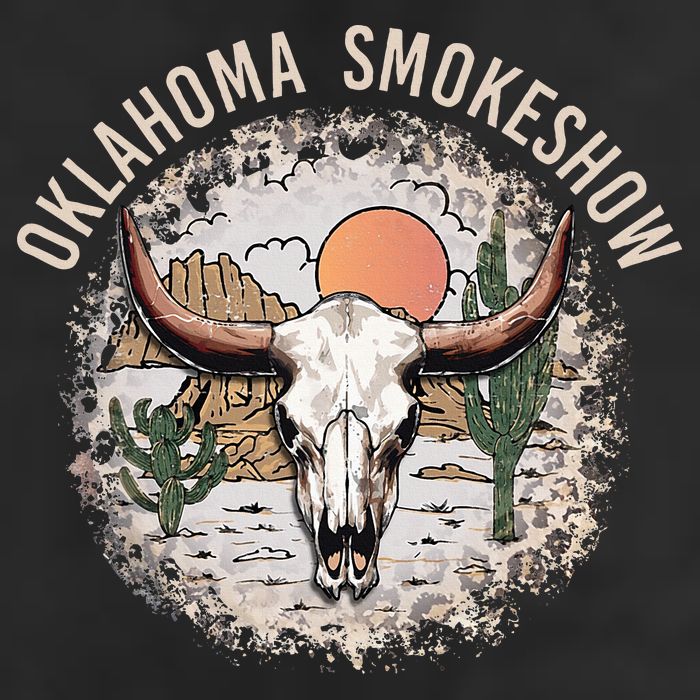 Oklahoma Smokeshow Deserts West Cactus Beanie