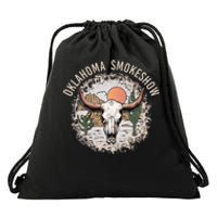 Oklahoma Smokeshow Deserts West Cactus Drawstring Bag