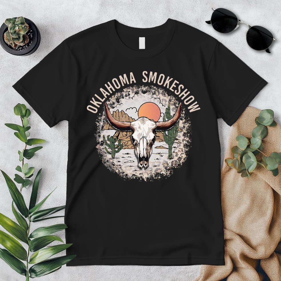 Oklahoma Smokeshow Deserts West Cactus Premium T-Shirt