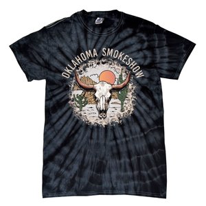 Oklahoma Smokeshow Deserts West Cactus Tie-Dye T-Shirt