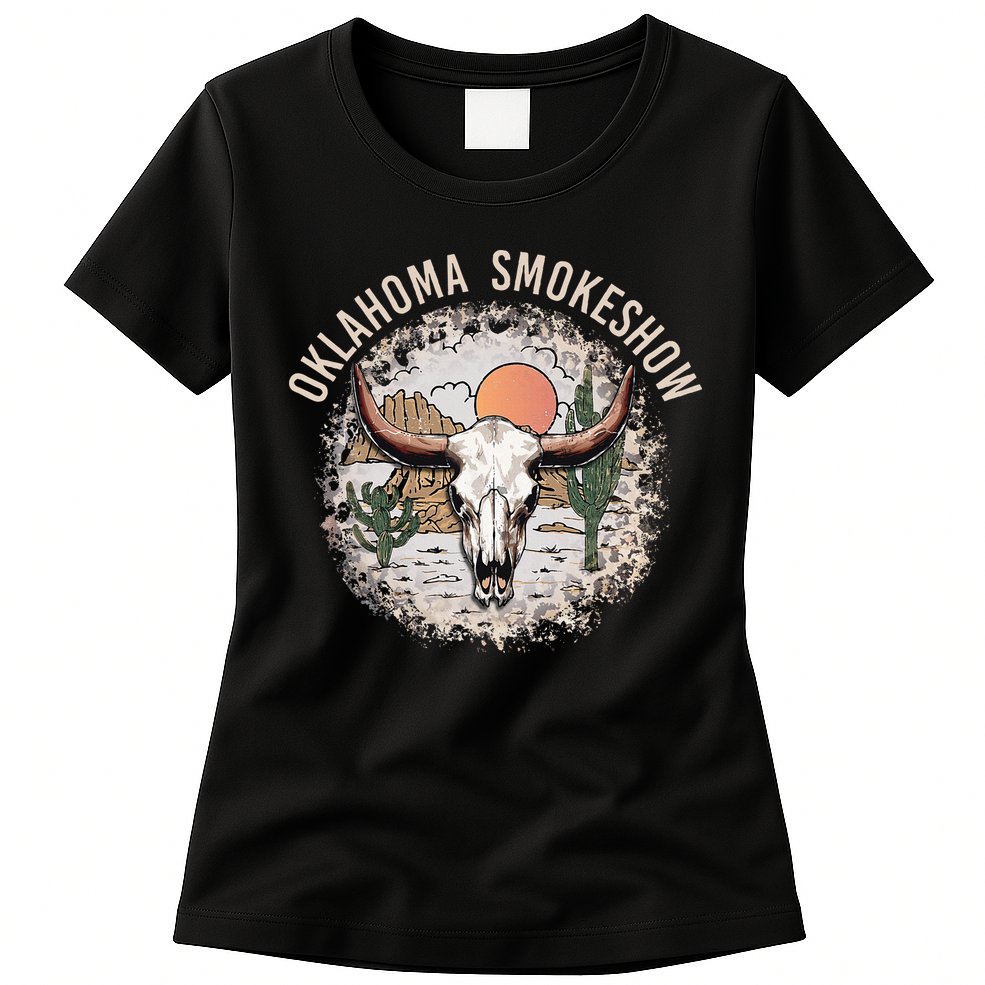 Oklahoma Smokeshow Deserts West Cactus Womens T-Shirt