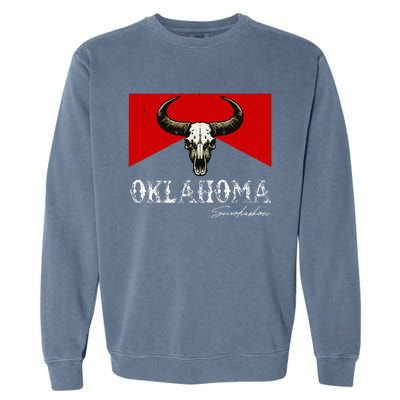 Oklahoma Smokeshow Deserts West Cactus Garment-Dyed Sweatshirt