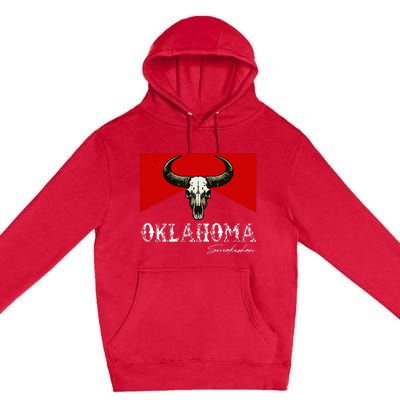 Oklahoma Smokeshow Deserts West Cactus Premium Pullover Hoodie