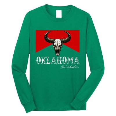 Oklahoma Smokeshow Deserts West Cactus Long Sleeve Shirt