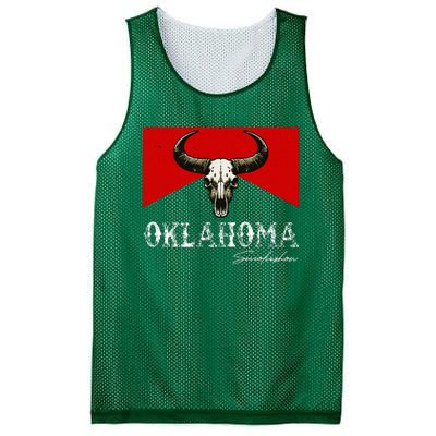 Oklahoma Smokeshow Deserts West Cactus Mesh Reversible Basketball Jersey Tank